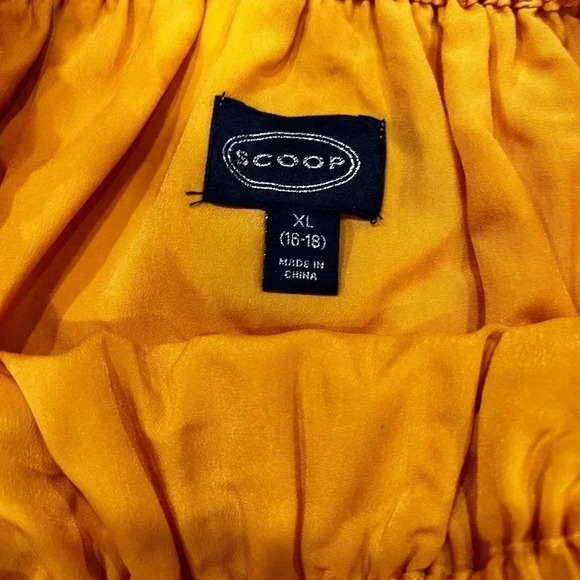 SCOOP WOMEN’S OFF THE SHOULDER TOP WITH ADJUSTABLE WAIST SIZE XL - Picture 6 of 11